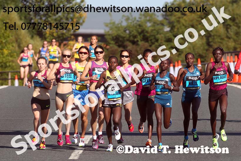 Womens 2014 BUPA Great North Run. Photo: David T. Hewitson/Sports for All Pics
